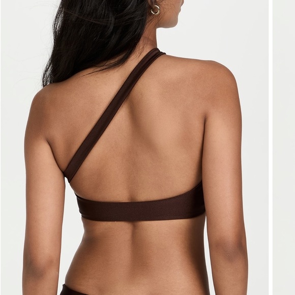 JADE Swim - Halo One Shoulder Strap Bandeau Bikini Top - Picture 4 of 4